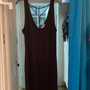 Sexy, casual black dress